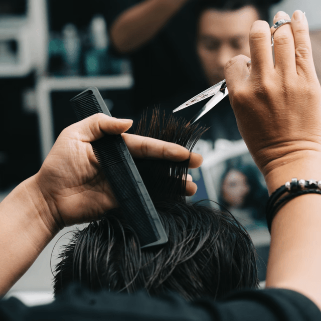 Haircuts and styling