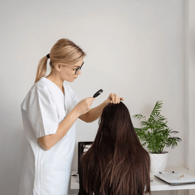Hair treatments consultation
