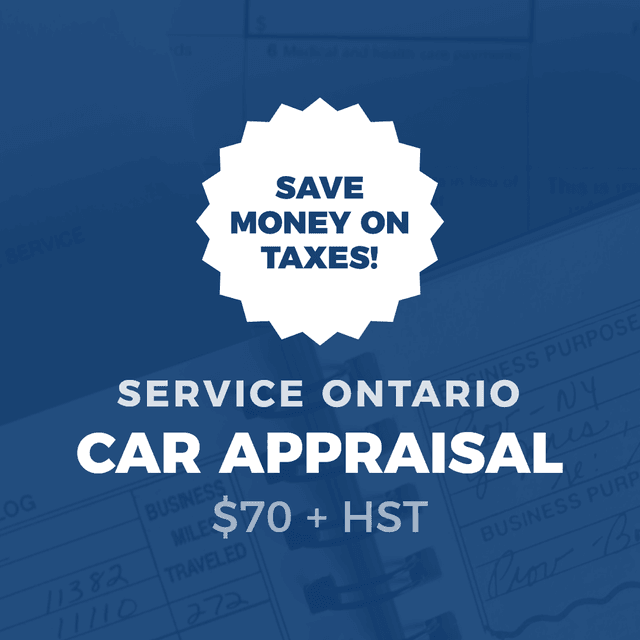 ServiceOntario Car Appraisal