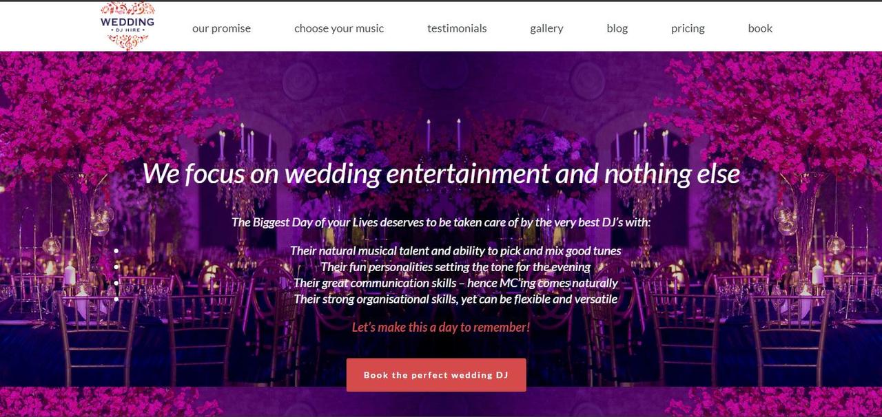 Wedding DJ Hire