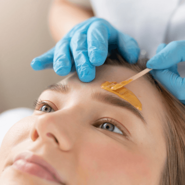 Eyebrow wax