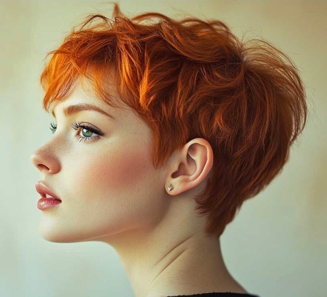 Womens Short Haircut