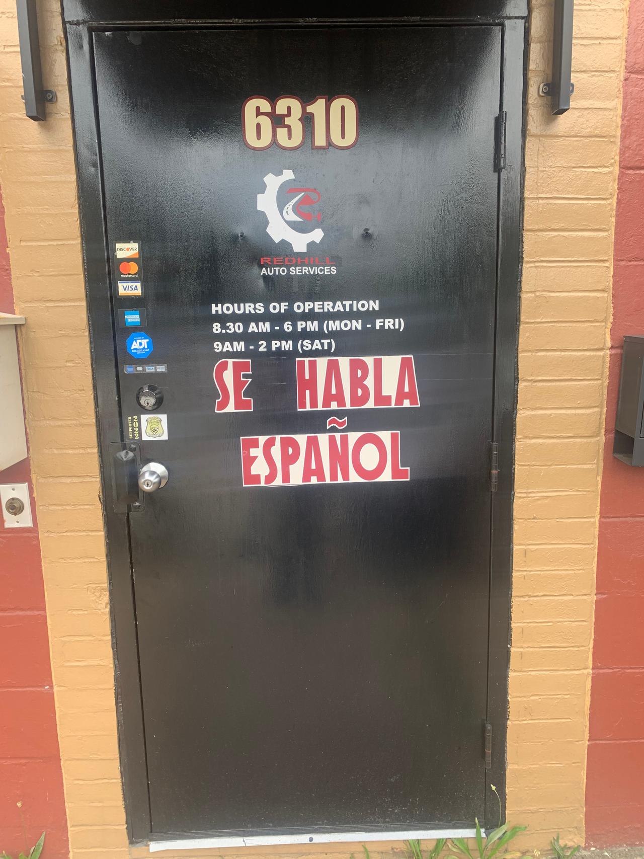 Redhill auto state inspection tag and title