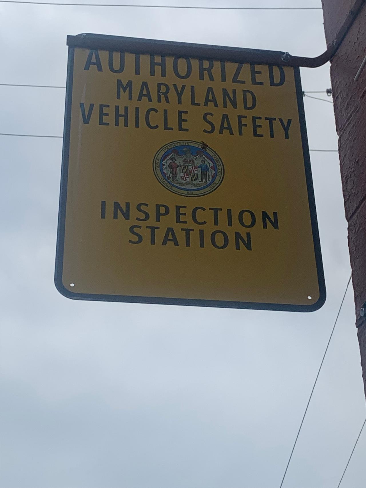Redhill auto state inspection tag and title