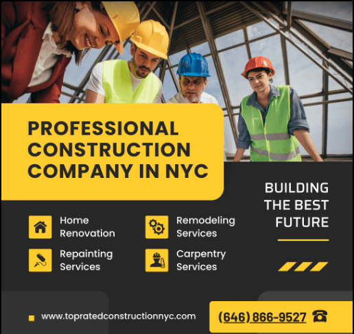 Top Rated Construction NYC Inc