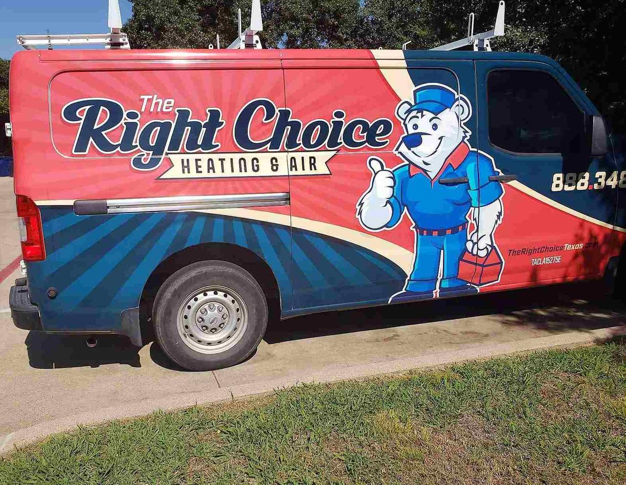 The Right Choice Heating and Air Inc