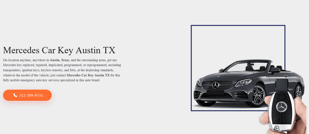 Mercedes Car Key Austin