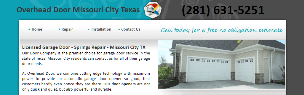 Overhead Door Missouri City