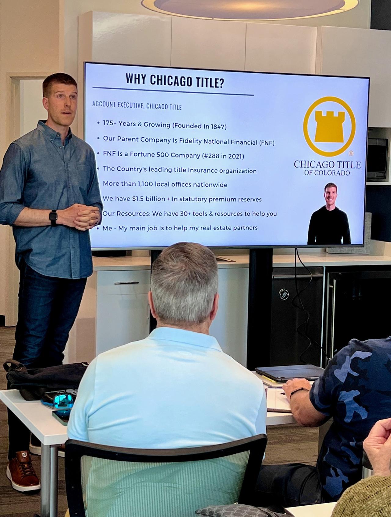 Jerad Larkin, Chicago Title