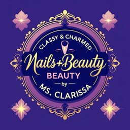 Classy & Charmed Nails logo