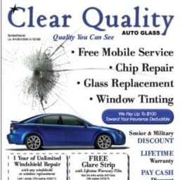 Clear Quality Auto Glass logo